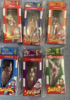 ウルトラマンソフビパッケージチャームDXウルトラ6兄弟セット新品未使用 ウルトラマンソフビパッケージチャームDXウルトラ6兄弟セット新品未