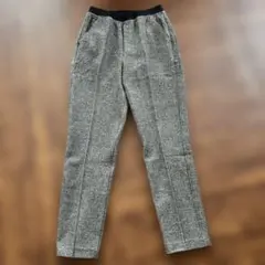 レディース カジュアルパンツ ウエストゴム グレー　フェリシモ