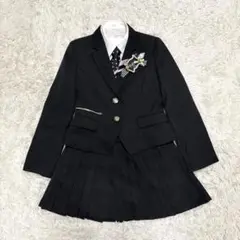 エルアンノアール　フォーマル　卒業式　女の子4点セット　150 卒服　ブラック