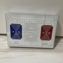 トランプ プラスチック100% ２デッキ ジャンボインデックス ポーカーサイズ