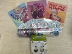 ワンピース 一番くじ　思い描く未来 E賞セラフィムミニフィギュア　F賞ラグマット