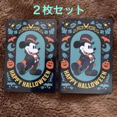 ディズニーストア　じゃんけんカード　ハロウィン　ミッキー