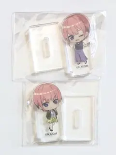 五等分の花嫁　中野一花　ミニアクリルスタンド　２種セット