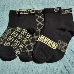 男性用ソックス　5足セット♥ブラック　プレゼント　ギフト　父の日