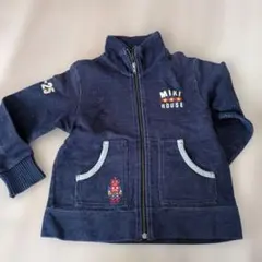 Miki House ジャケット 120 ネイビー