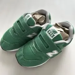 ニューバランス996 グリーン　スニーカー　キッズ　16cm
