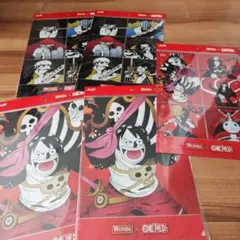Wonda ONE PIECE クリアファイル 　5枚セット