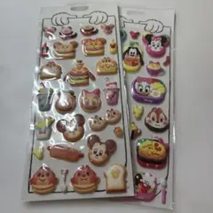 ディズニー マシュマロ シール 2点セット
