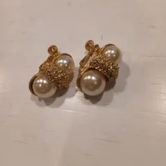 ヴィンテージ　パール イヤリング