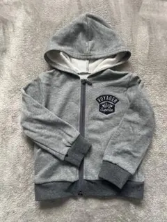 BEBE グレー フード付きパーカー 110サイズ