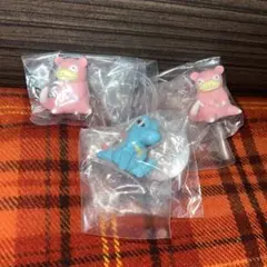 しっぽみてみて！フィギュア3 ヤドン×2 ワニノコ 3点セット ポケモン