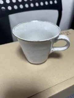 ホワイト陶器マグカップセット 8個セット