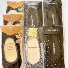未使用品　tutuanna & MONO COMME CA カバーソックス　靴下