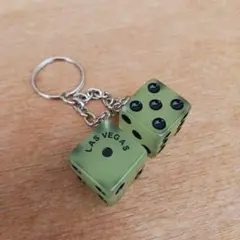 アメリカ ラスベガス ダイス キーホルダー タイプB