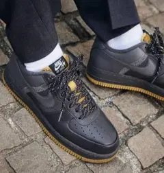 s様専用★ナイキ エアフォース1 超高級 グレー スニーカー