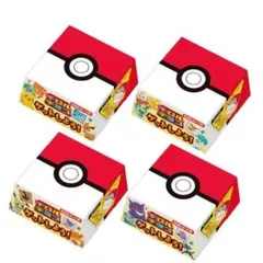 【4個】ポケモン チロルチョコBOX モンスターボール ピカチュウ チョコレートのサムネイル