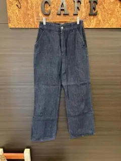 【美品】アーバンリサーチ アイテムズ パンツ セミフレアデニム