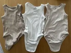 Ｈ＆Ｍ　タンクトップ　ロンパース　肌着 68cm 3枚セット