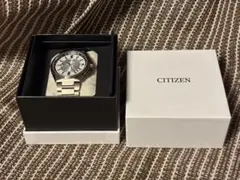 シチズン アテッサ エコ•ドライブ 電波 腕時計 チタン CB0210-54A