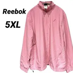 Reebok ピンク ウィンドブレーカー 5XL 春 ナイロン