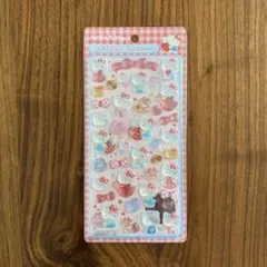 【正規品】ボンボンドロップシール☆ハローキティ赤☆サンスター文具