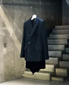22AW undercover カシミヤ ウール ダブルブレストチェスターコート