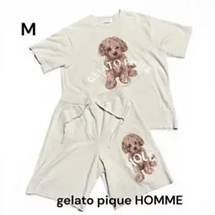 ジェラピケオム 上下セット M 美品 ルームウェア プードル