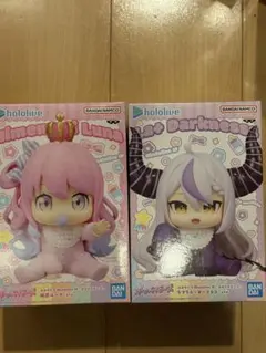 ホロライブ フィギュア 2点セット 姫森ルーナ ラプラス・ダークネス