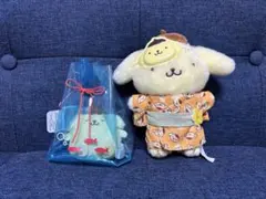 サンリオ　ポムポムプリン マスコット　2点セット