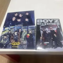 SixTONESクリアファイル3点セット