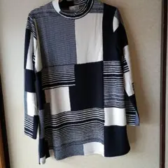 レディスチュニックLL紺系