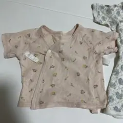 cottoli ベビー肌着 短肌着 コンビ肌着 3枚セット