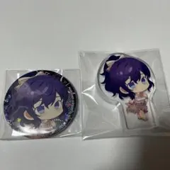 プロジェクトセカイ カラフルステージ　朝比奈まふゆ2点セット　缶バッジ　ころっと