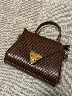 Chicoノベルティ ミニショルダーバッグ ブラウンのサムネイル