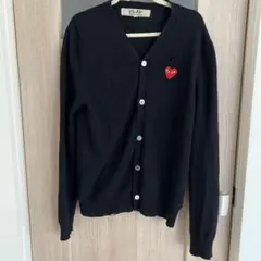 PLAY COMME des GARCONS カーディガン ブラック Lサイズのサムネイル