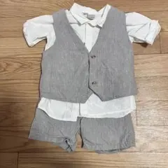 H&M 子供用 フォーマルスーツ グレー