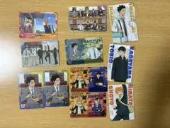 ハイキュー　すき家　スシロー　コラボカード