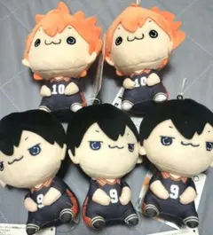 ハイキュー もちぴこ ぬいぐるみ 5点セット