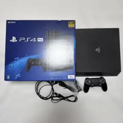 PS4 Pro 1TB Jet Black 本体セット CUH-7200B