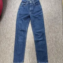 moussyマウジー PLAIN JEANS STRAIGHT SLIM 24のサムネイル