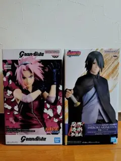NARUTOフィギュアセット　サスケ＆サクラ