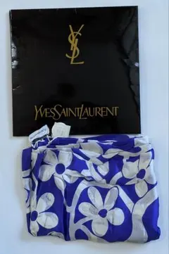 2枚セット Yves Saint Laurent スカーフ 大判 国旗柄 ドット - メルカリ