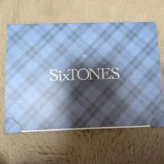 SixTONES チェック柄カレンダー