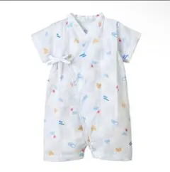 美品　ミキハウス　甚平　50-60 MIKIHOUSE 富士山