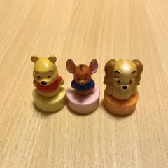 平成レトロ DisneyPLUS ディズニー フィギュア付きスタンプ まとめ売り