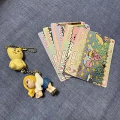 おぱんちゅうさぎ　カードダス　キーホルダー　ガチャ　んぽちゃむのサムネイル