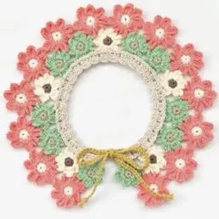 baby&kids お花 つけ襟 ハンドメイド かぎ針編み かぎ編み