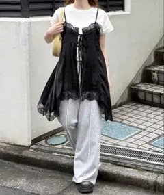 tiptop 前後2wayイレヘムレースキャミチュニックのサムネイル