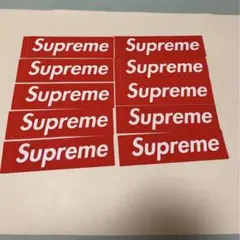 Supreme box logo ステッカー 10枚セット