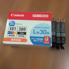 CANON　キャノン純正　インクセット381 380 新品未使用のサムネイル
